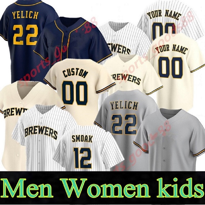 

2020 2020 Christian Yelich 50th Jerseys Lorenzo Cain Ryan Braun Keston Hiura Josh Hader Justin Smoak Orlando Arcia Woodruff, Colour 15