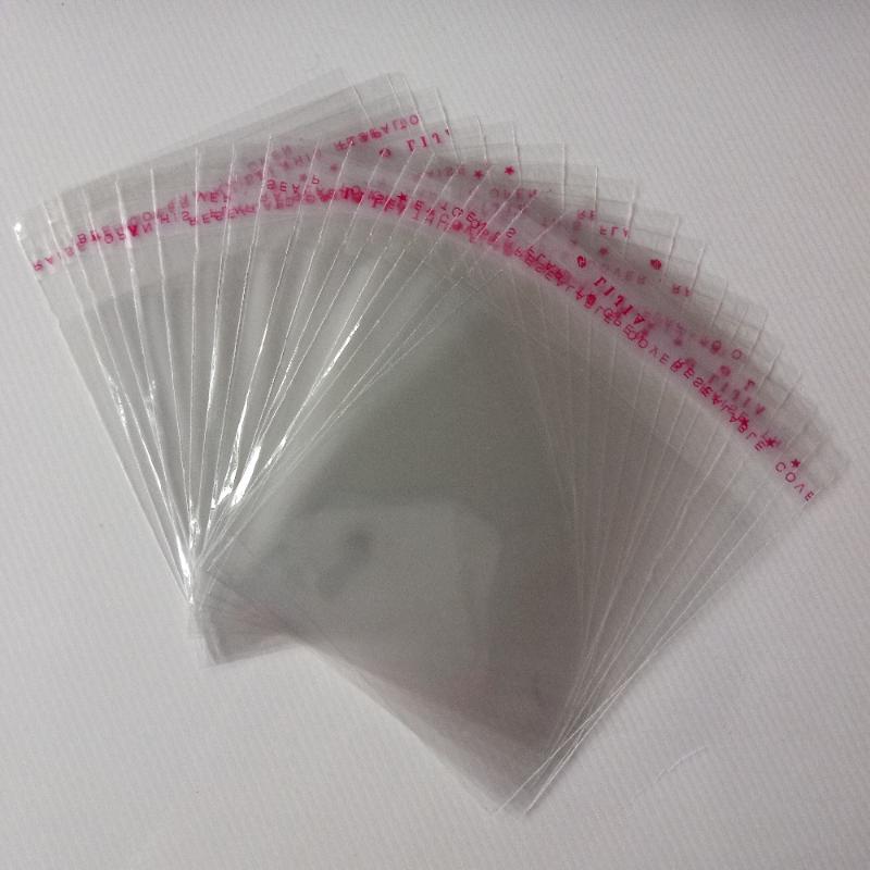 

500PCS 6*12cm Clear Resealable Cellophane/BOPP/Poly Bags Transparent Opp Bag Packing Plastic Bags Self Adhesive Seal for gift