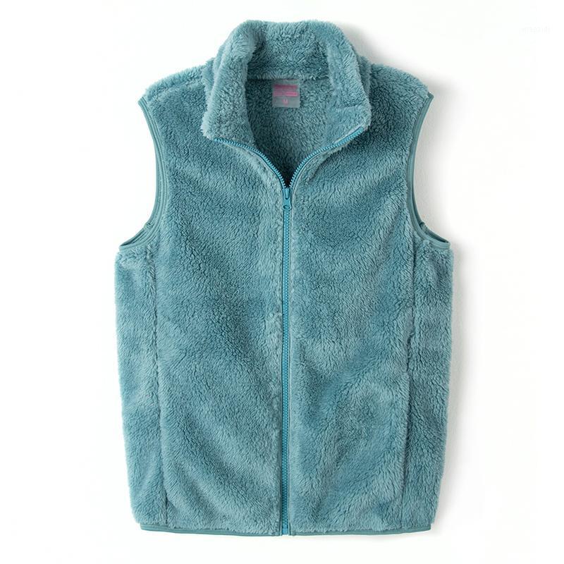 

Outdoor Fleece vest Hiking Jacket Liner Thermal Men Women Winter Autumn Windproof Thick Warm Jacket Soft Couple Camping Coat1, Men brown