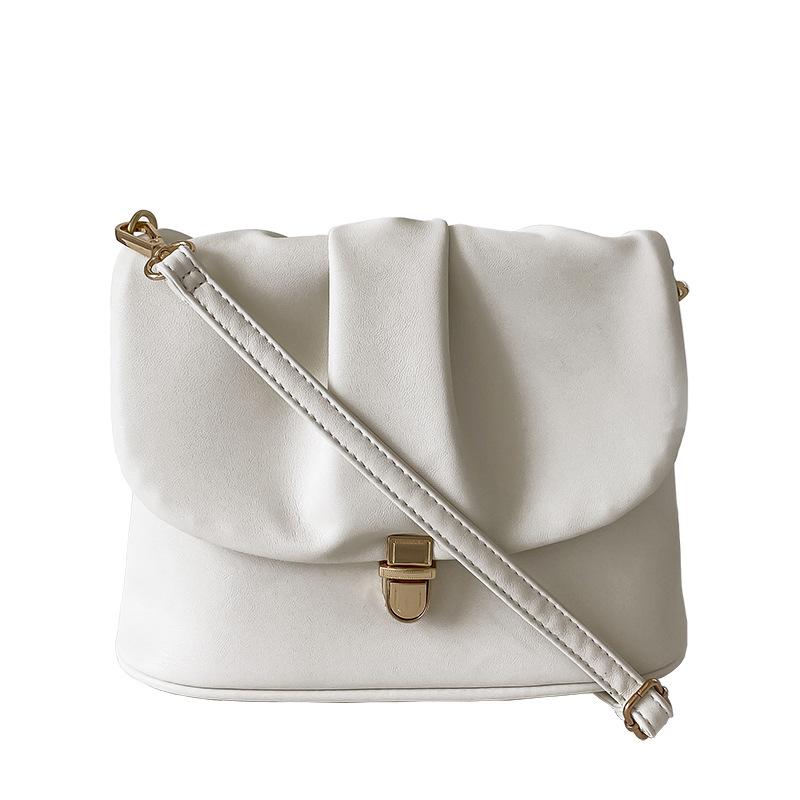 

2021 new shoulder handbag underarm bag cloud messenger bag, Black