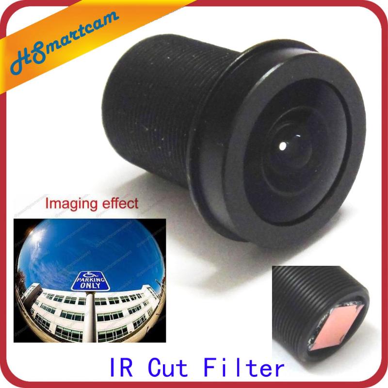 

3MP Panoramic 1.44mm 180 F2.0 1/3 " M12 CCTV lens Fisheye IR Board M12 650nm 850nm 940nm IR Cut Filter FPV for HD Camera
