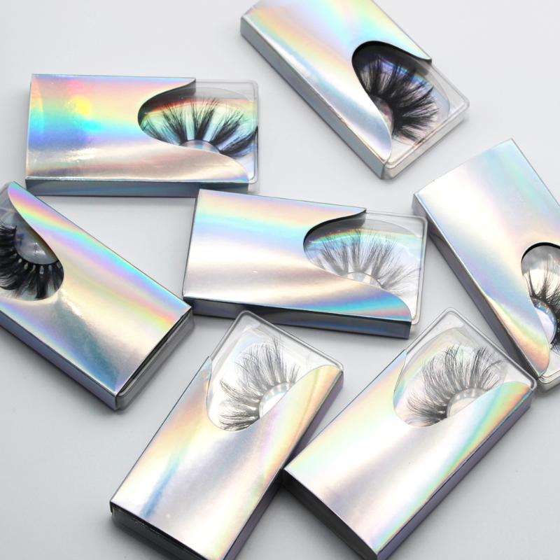 

DamePapil Wholesale Lashes Custom Packaging Full Strip Hand Made False Eyelashes 25mm Long Wispy Fluffy Lash Beauty Supplies