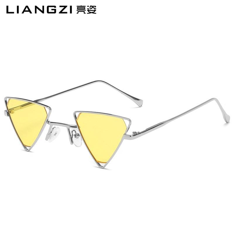 

steampunk sunglasses women 2020 transparent blue yellow red ladies small sun glasses vintage gothic quay feminino