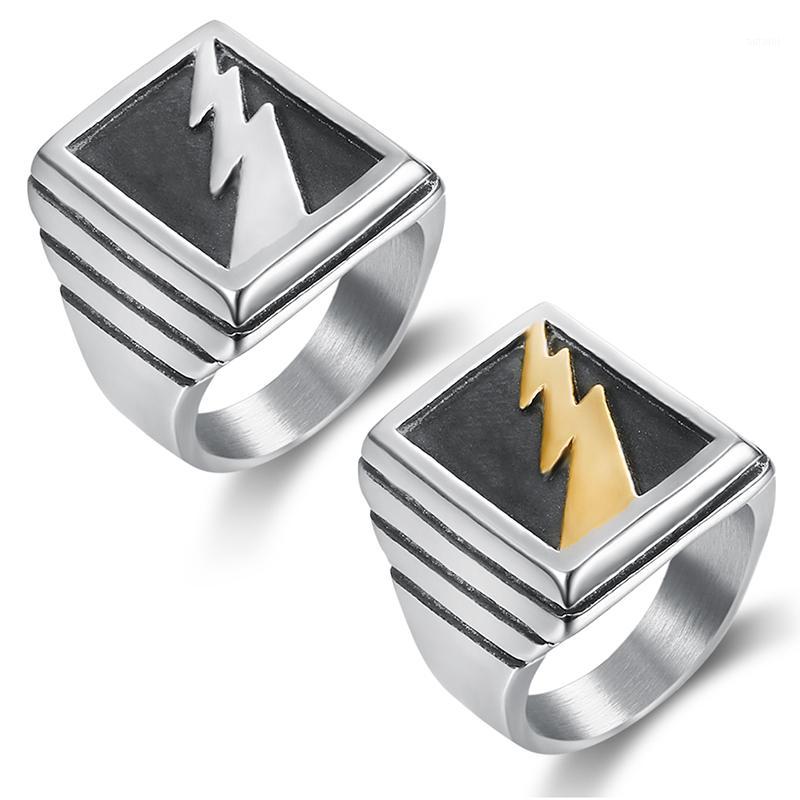 

cool fashion steel metal rings for men women1