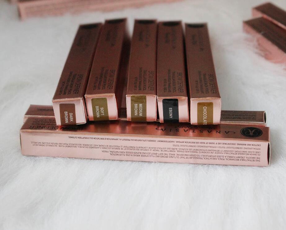 

Makeup Double eyebrow pencil Brow definer SKINNY BROW PENCIL CRAYON EBONY SOFT BROWN DARK BROWN MEDIUM BROWN, Customize