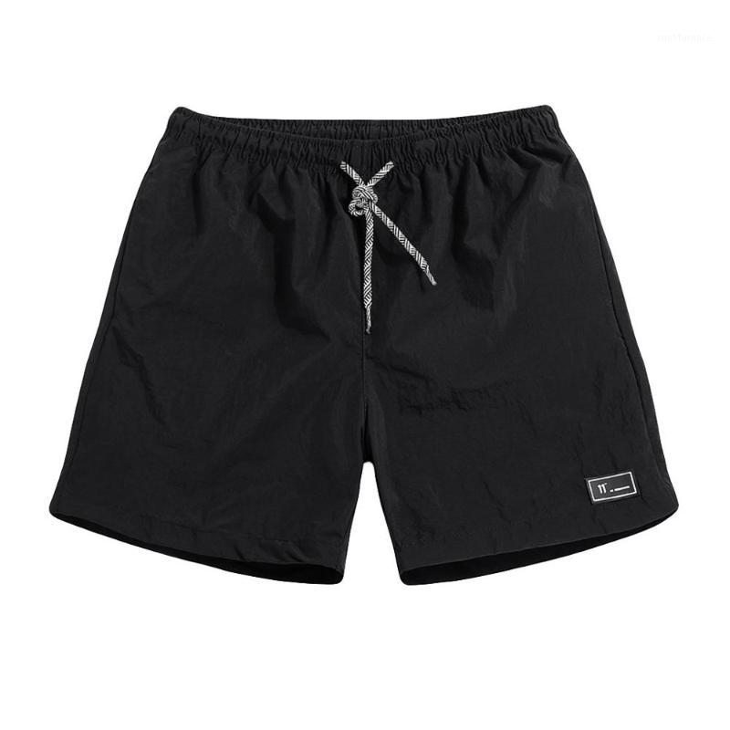 

Hot-Selling Mens Summer Quick Dry Thin Beach Shorts Fitness Sweatpants Gyms Workout Male Short Pants Spodenki Meskie Plus Size D1, Army green