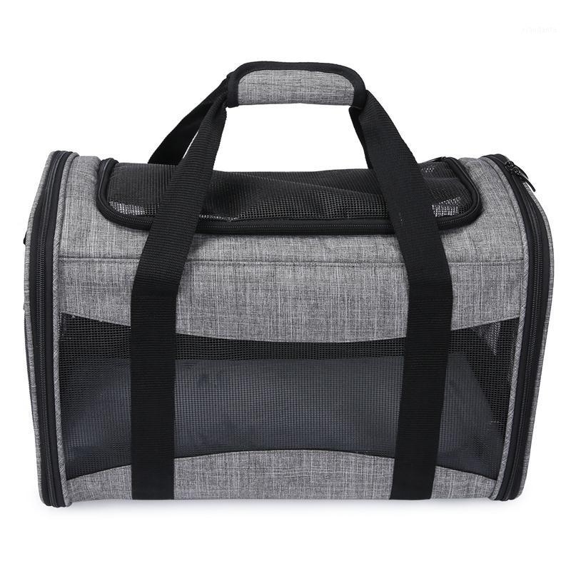 

Pet Travel Carrier Soft Sided Portable Bag for Cats, Small Dogs, Puppies, Collapsible, Durable, Travel Friendly1