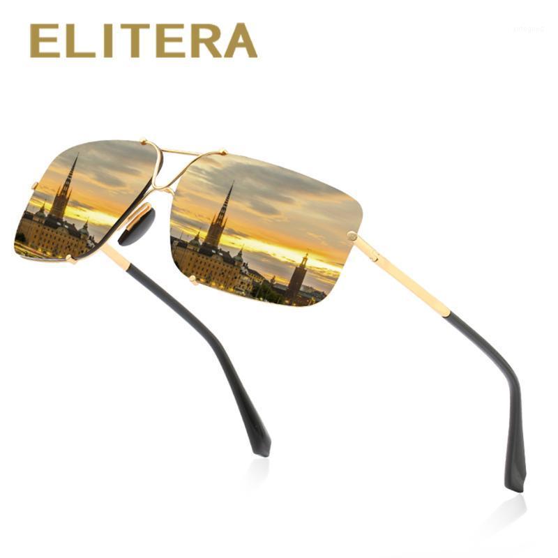 

Sunglasses ELITERA Fashion Polarized Men Designer Vintage Driving Sun Glasses Male Goggles Shades UV4001