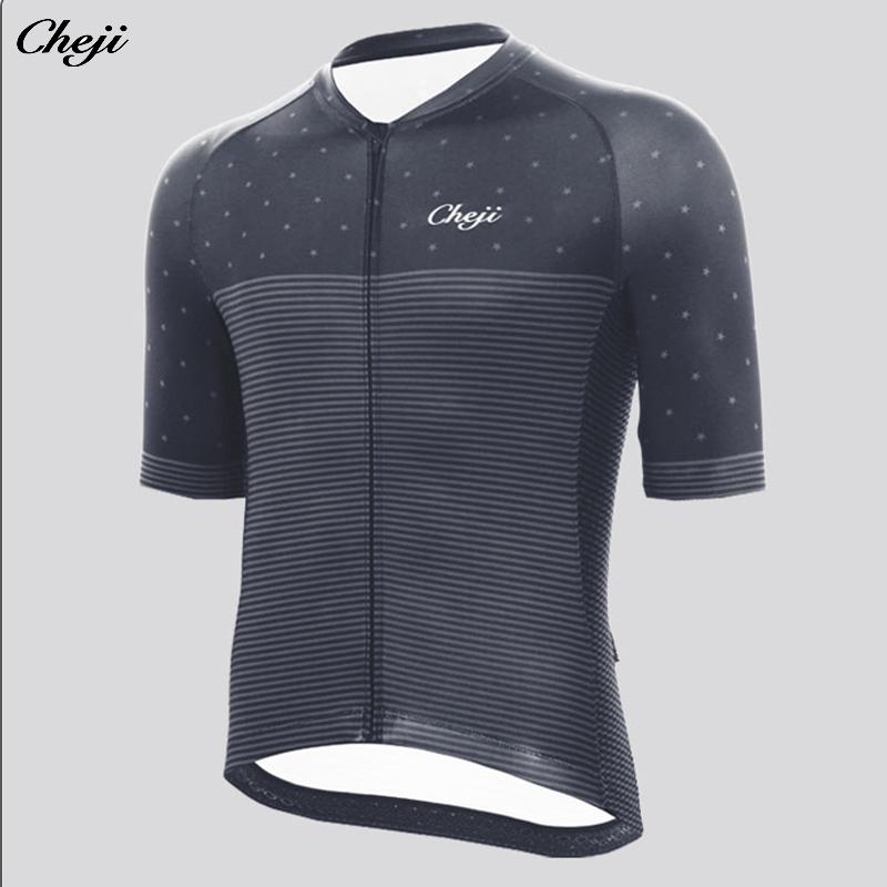 

Racing Jackets CHEJI 2022 Summer Cycling Jersey Maillot Mountain Road Bike Cycle Shirts Tight Breathable MTB Bicycle Clothing Tops For Men, Cycling jersey men