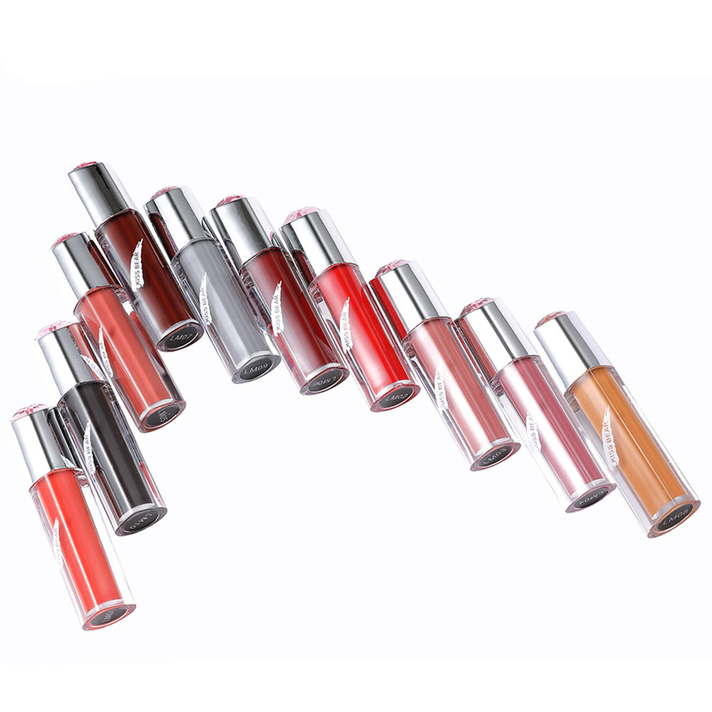 

Liquid Lipstick Lip Glaze Moisturizing Non-stick Cup Portable Makeup for Women @ME88, 02