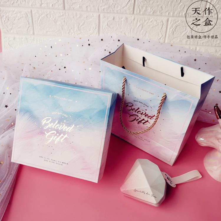 

New candy box for chocolate Macarons dessert Wedding decorations wedding gift bag for Christmas Holidays 10pcs/pack