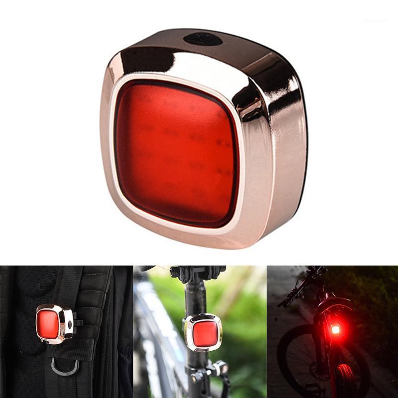 

Bicycle Rear Lights Tail Lamp Warning Lamps 5 Lights Modes For Outdoor USB Charging ABS IPX6 Strong Waterproof1