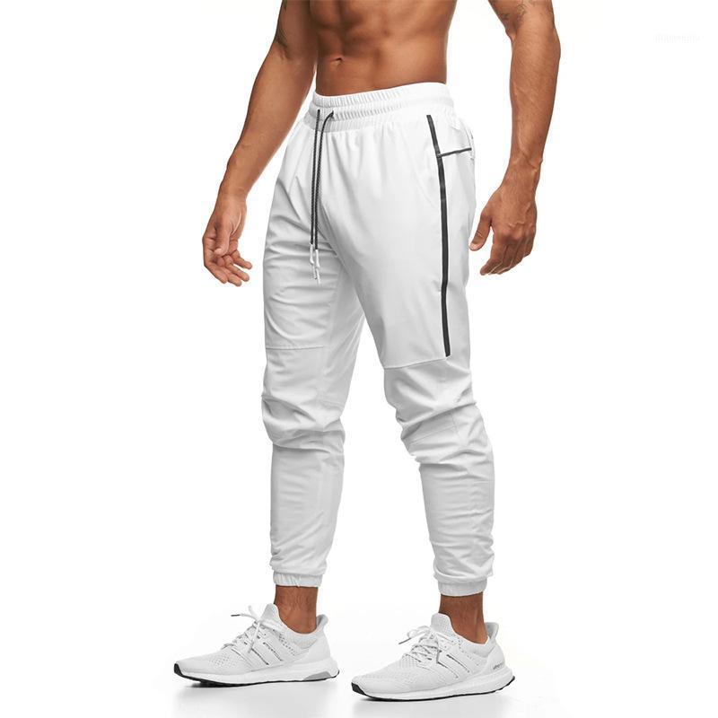 

Sport Jogging Pants Men Sweatpants Fitness Running Training Pants Men Joggers Cotton Trackpants Bodybuilding Trousers Male1, Wxy127white