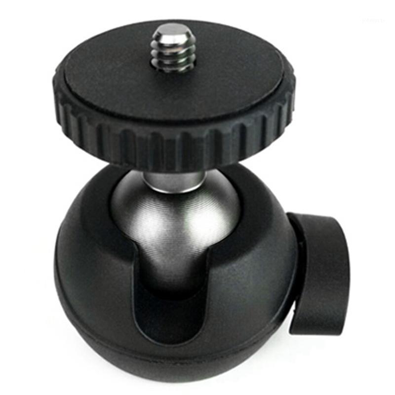 

360 Degree Swivel Mini Ball Head 1/4 Tripod Screw Head for Cameras, Camcorders, Smart Phone, Microphone1