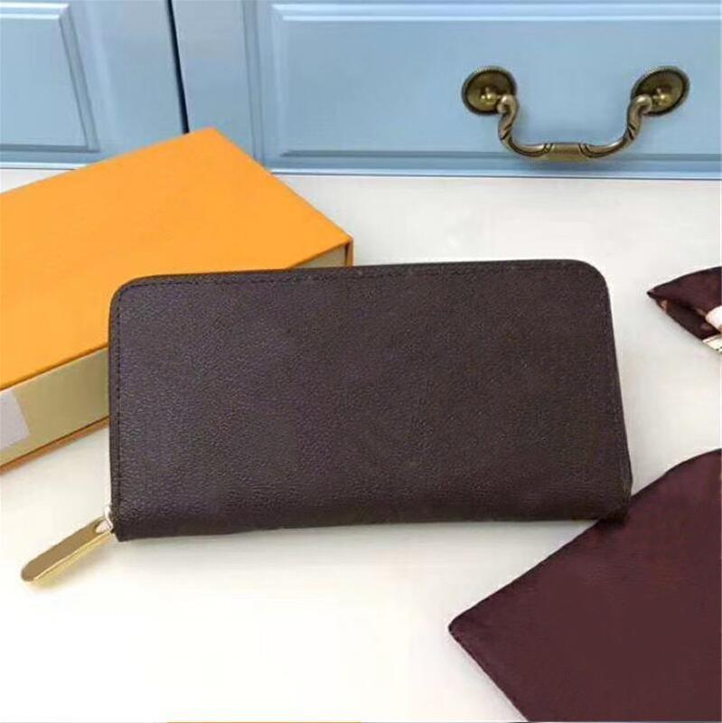 Men Wallets Long Double Zipper PU Leather Phone Pocket Large Capacity Men Purse Multifunction Classic Male Wallet 