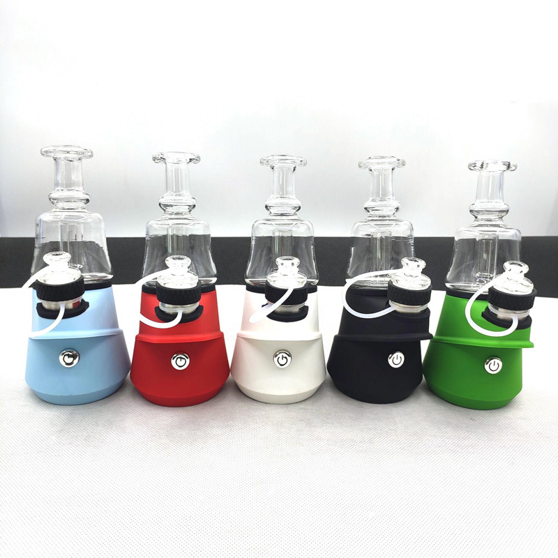

SOC Enail Starter Kit Wax TC Bong With Glass 2600mah Mod Atomizer Bowl Vape Electronic Cigarettes Ucjkj
