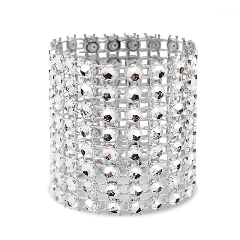 

Napkin Ring, 120 Pieces Of Napkin Ring Diamond Decoration, Suitable for Placement, Wedding Reception, Dinner or Holiday Party, F1