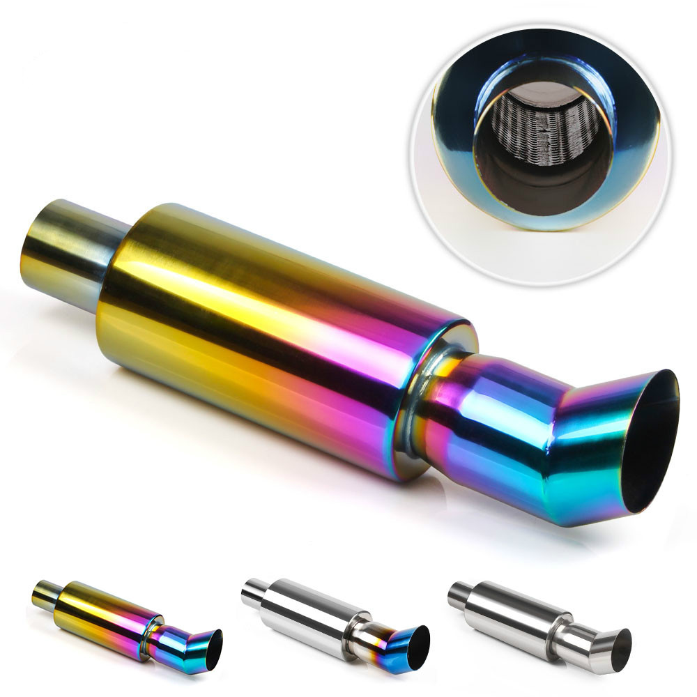 

Universal High Quality Stainless Steel Exhaust Pipe Mufflers Tail Exhaust Systems Racing Mufflers Bending RS-CR1004