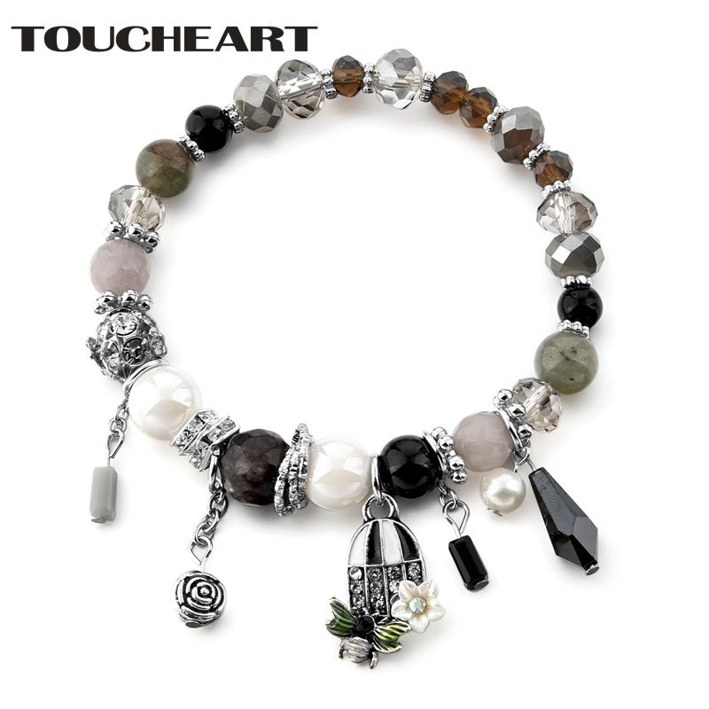 

TOUCHEART High Quality Crystal Pendant Charm Bracelet For Women Custom Bracelet Bangles Charms Bracelets SBR170142