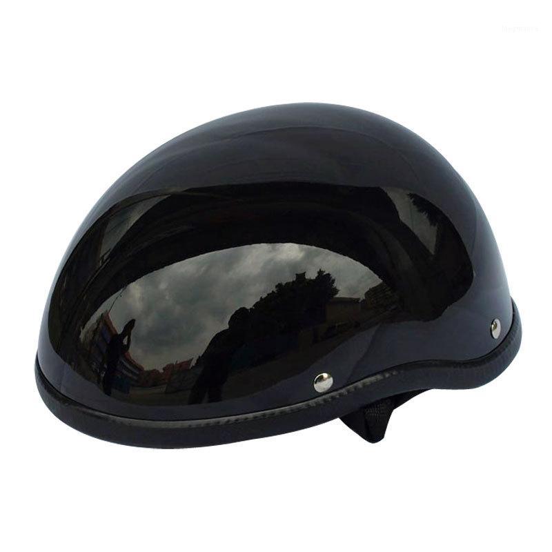 

Japan Classical Motorcycle helmet High quality FRP vintage Cruiser half helmets casco moto capacete1, Matte black