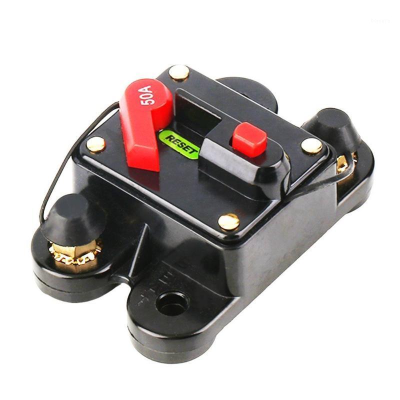

50A 60A 80A 100A 125A 150A 200A 250A optional Car Audio Inline Circuit Breaker Fuse for 12V Protection SKCB-01-100A hot sale1