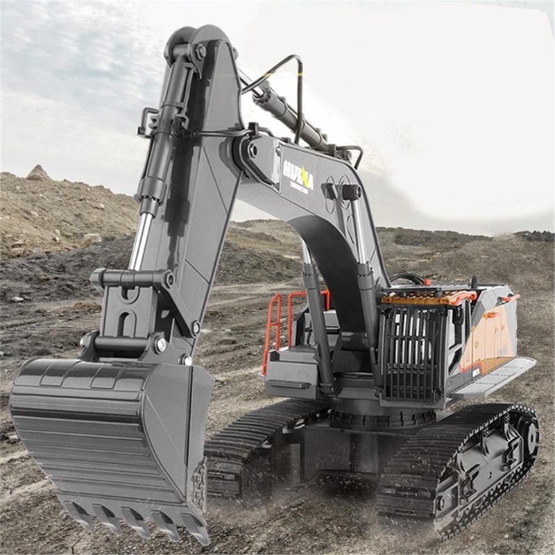 

RCtown HuiNa 1:14 1592 Alloy 22CH Big RC Trucks Simulation Excavator Remote Control Vehicle Toy for Boys Y200413