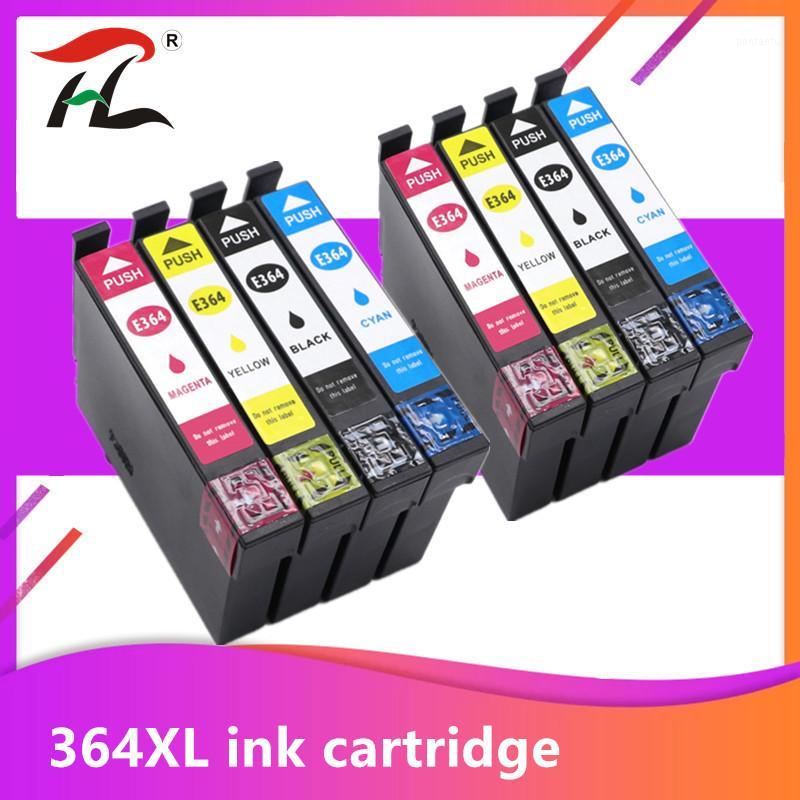 

YLC 8PK printer ink cartridge 364XL 364 XL replace for Photosmart 5510 5515 6510 B010a B109a B209a Deskjet 3070A 3641