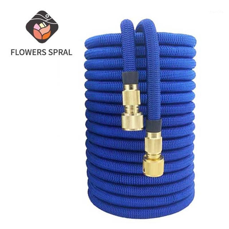 

16 ft-100 ft Garden Hose flexible Expandable Magic Garden Watering Hose EU High Pressure Car Wash Watering & Irrigation1, Blue