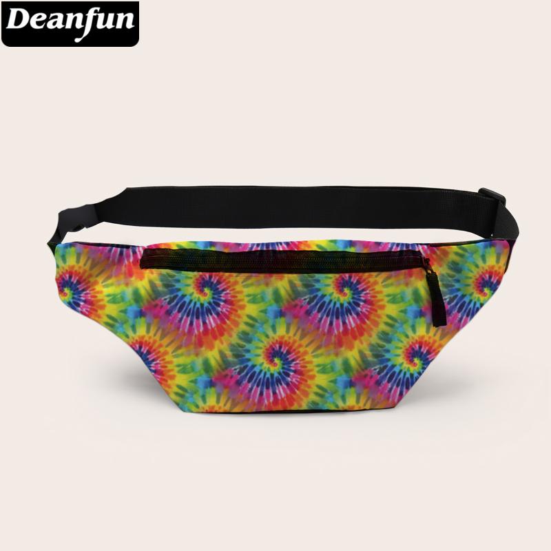 

Deanfun Colorful Mandala Fanny Pack For Women Waterproof Chest Bags Girl's Belt Bag Bum Bag D18057, Sky blue