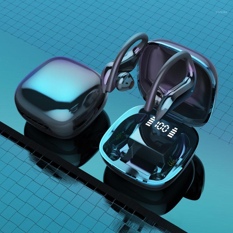 

TWS Bluetooth 5.0 LED Display Wireless Bluetooth Headphone HiFi Stereo Sports Headset & Mic Noise Cancelling Earbuds1