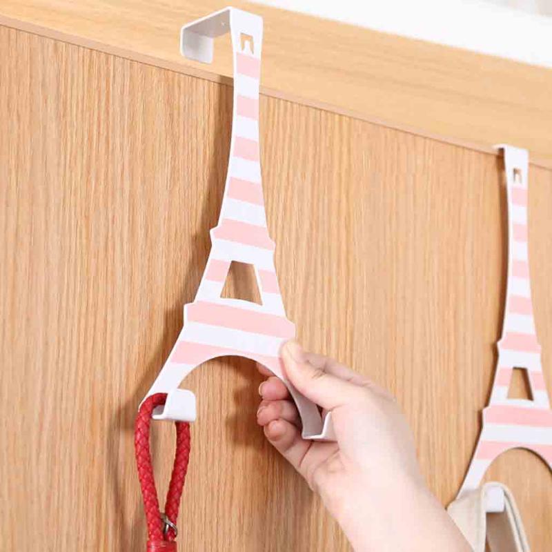 

Hat Clothes Coat Towel Bag Over Cuisine Rangement Home Accessorie Shooks Door Bathroom 2 Hooks Hanger Hanging Rack Holder