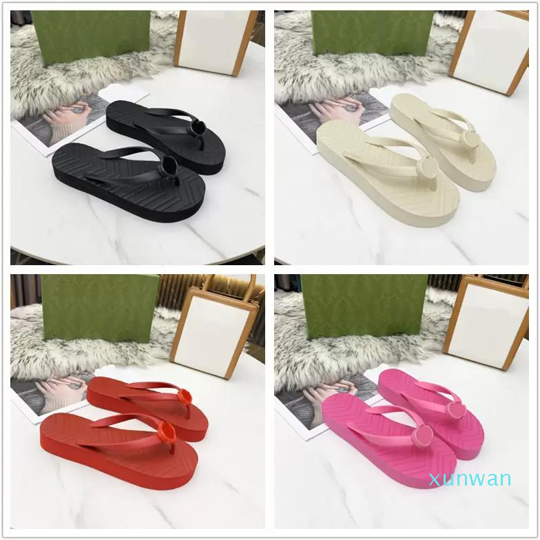 

new women's beach slides fashion V-shaped flip flop sandals size 35-42, Photo color1