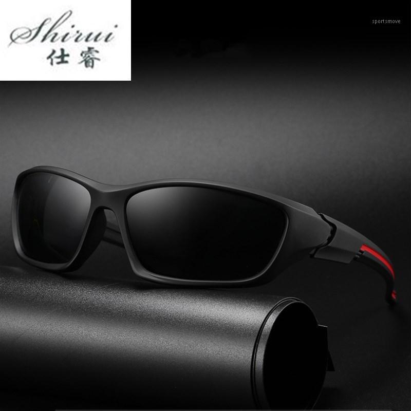 

Polarized Outdoor Sunglasses Men Brand Designer Square Sports Sun Glasses for Men Driving Black Frame Goggle UV400 Okulary1