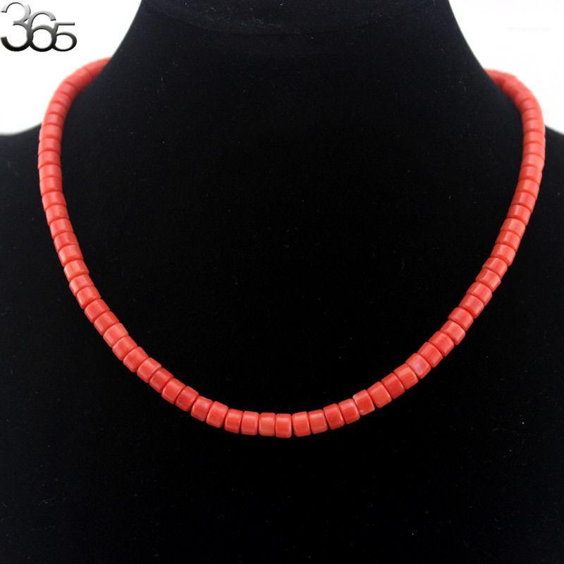 

Free Shipping 4x6mm Rondelle Orange/Red Coral Beads Strand Women Jewelry Necklace 17.5"1