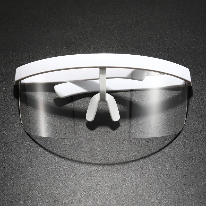 

Sunglasses 2021 Square Oversized Flat Top Chic Big Shades For Women Men Color Transparent Men's Driving Goggles UV400 NX
