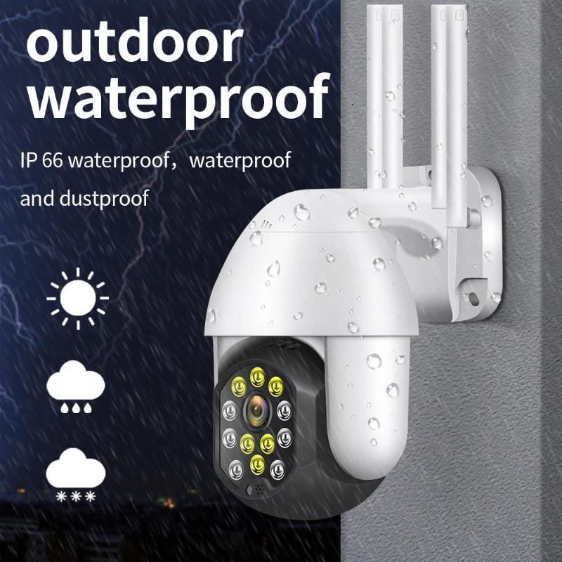 

Bakeey 12 LED 5X Zoom HD 2MP IP Security Camera WiFi Wireless Outdoor PTZ Waterproof Night Vision ONVIF Surveillance Camera