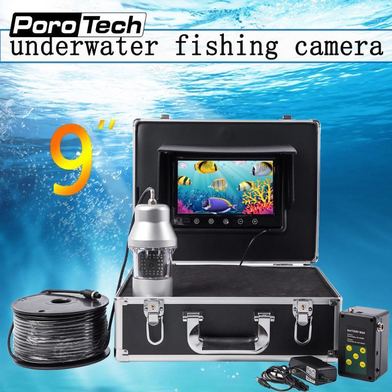 

F08A DVR Function Optional 12 Infrared+24 White Lights 1000TVL HD 9''underwater Fishing Monitor/camera with 360 Degree Rotation1