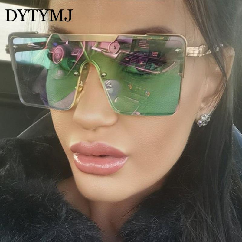 

Sunglasses DYTYMJ Alloy Rimless Women 2021 Sun Glasses For Oversized Lentes De Sol Mujer