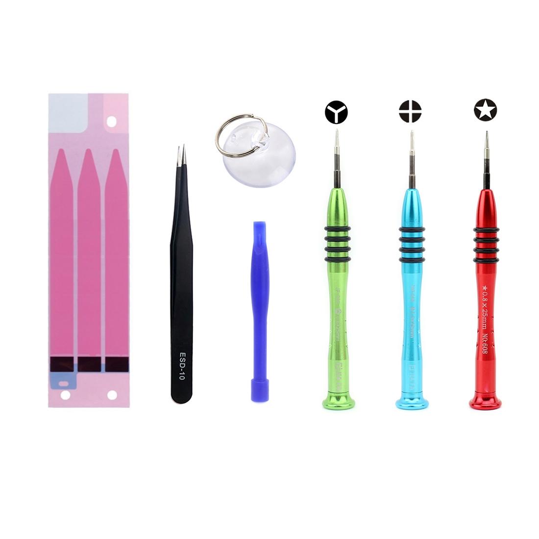 

JIAFA JF-8163 7 in 1 Battery Repair Tool Set for iPhone 8 Plus