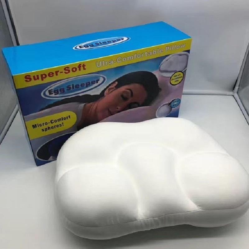 

All-round Sleep Pillow Cloud Pillow Neck Support Butterfly Shaped Ergonomic Foam Soft Orthopedic Neck White