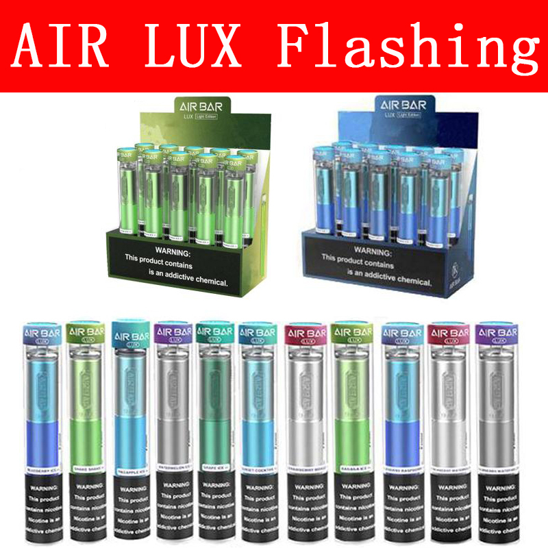 

Air Bar Lux Disposable Vape pens Pods Device Airbar Battery 1000 puffs puff bar Flashing disposable vape pens disposable e cigarettes