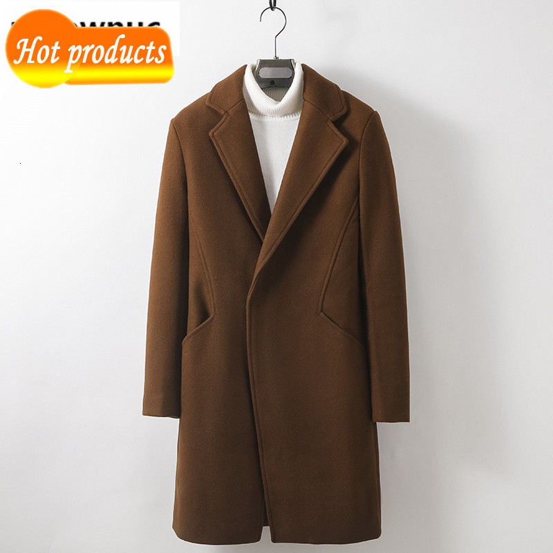 

2021 Winter Fashion Trinidad Quality Male Coat Wool From Men's Mostly British Classic 9WXC, Beige