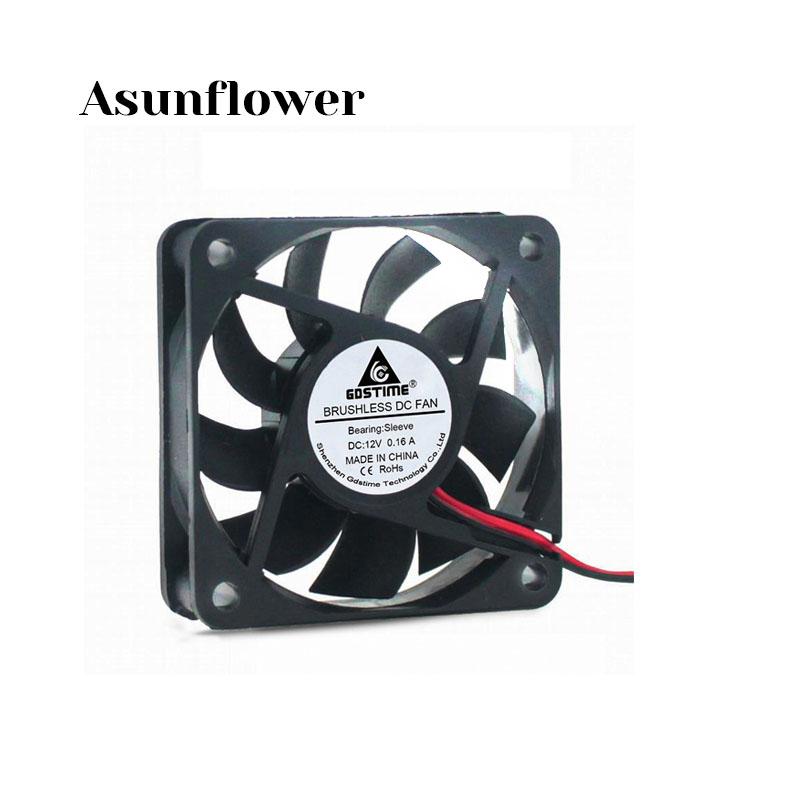 

12V 60x60x15mm 3500RPM/4500RPM PC Case Fan 2pin Brushless PC Fan cooler