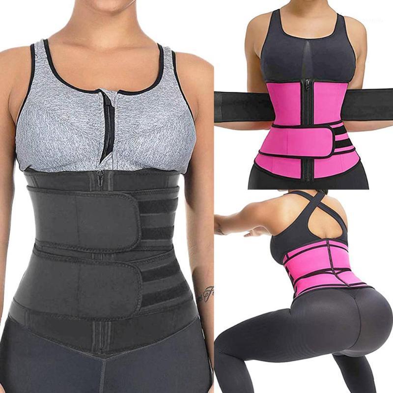 

Waist Trainer Body Shaper Thermo Sweat Belt Slimming Sweat Fat Burning Girdle Body Shaper Waist Trimmer Belt1, Rose red