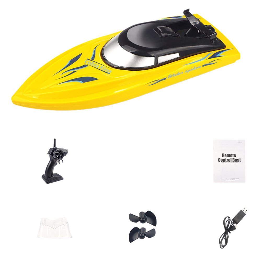 

Remote Control Boat Long-lasting Endurance High-speed Rowing Summer Water Boat For Boy Model Airplane, Blue