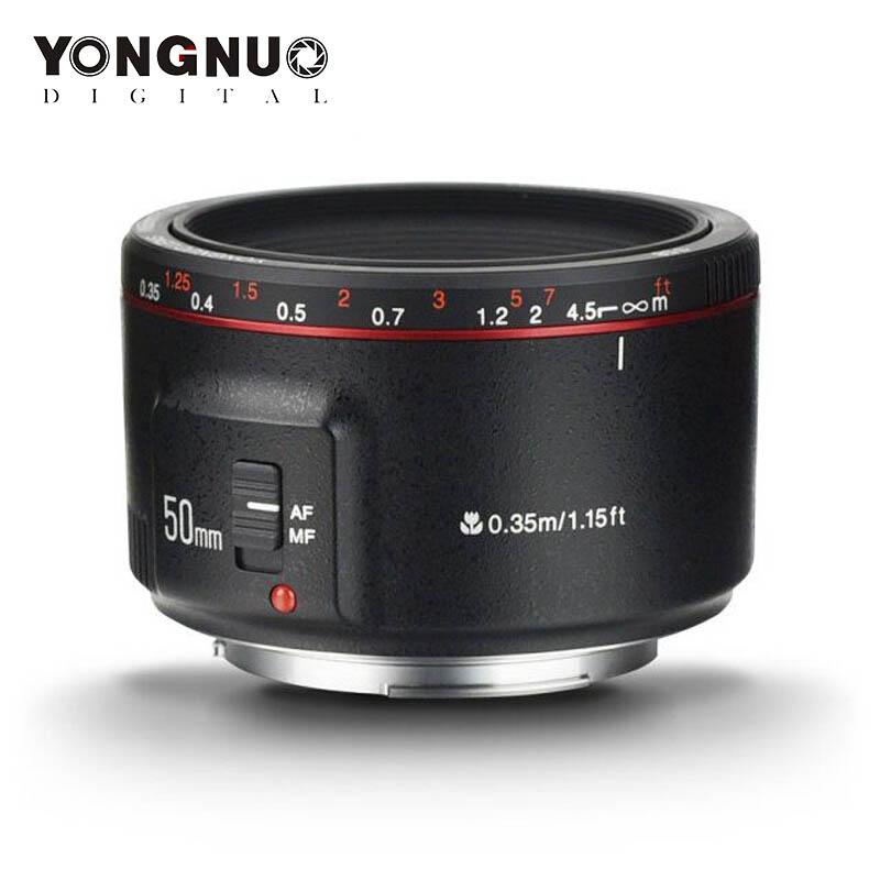 

YONGNUO YN50mm F1.8 II Lens EF 50mm AF MF Camera Lens for Canon 700D 750D 800D 80D 6D 7D 5D Mark II III IV 5DS 1300D 1500D 77D