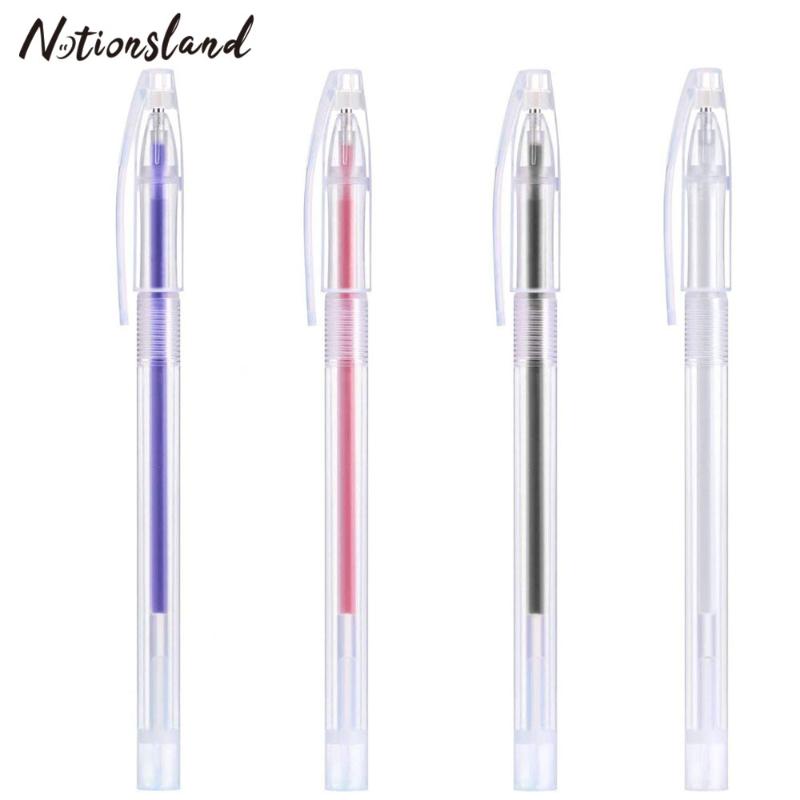 

1pc High Temperature Disappear Sewing Pen Heat Erasable Fabric Marker Pen for PU Leather Mark Dressmaking Patchwork Sewing Tools