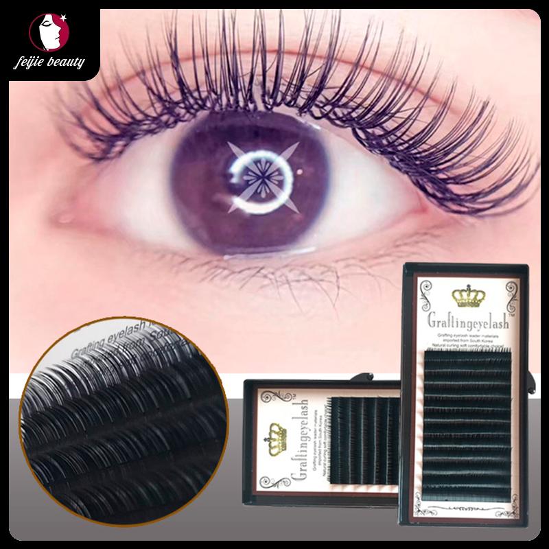 

Eyelash Extension Faux Cils Mink False Eyelashes 12Rows Artificial lashes For Makeup Supplies HandMade J B C D Natural 0.07 Lash