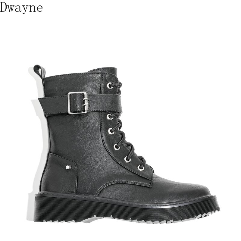 

2020 new net red boots female British wind wild in the tube motorcycle boots snow plus velvet short women, Brown