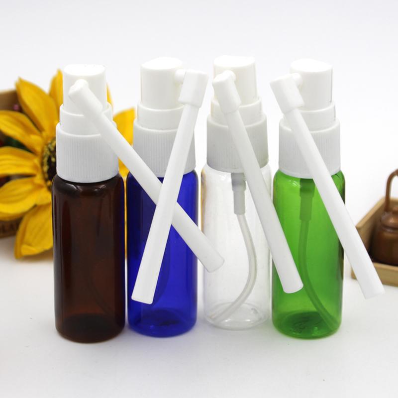 

20pcs 20ml Empty Oral Spray Bottle Applicators Rocker Sprayer Plastic PET Atomizer Bottles Refillable Perfume Packaging1